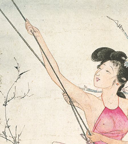 泗阳-胡也佛的仕女画和最知名的金瓶梅秘戏图